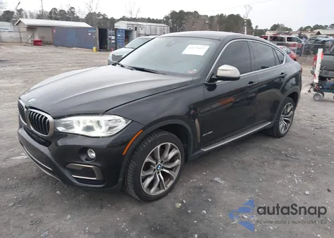 2016 BMW X6 xDrive50I z USA, uszkodzony, nr VIN 5UXKU6C56G0R33773